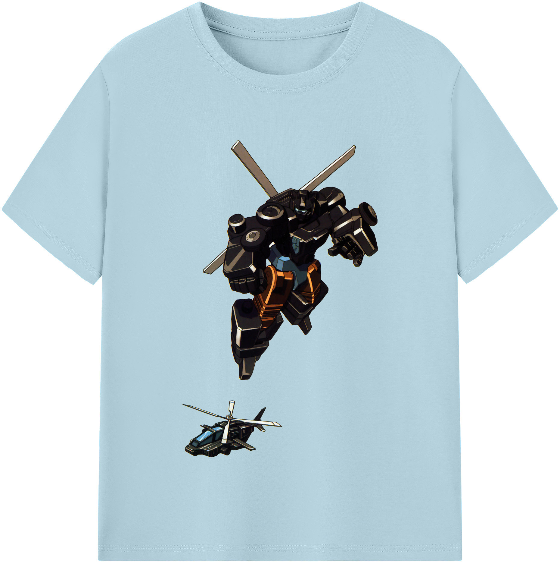 （画像用）  綿100％半袖Tシャツ（フロントプリント）